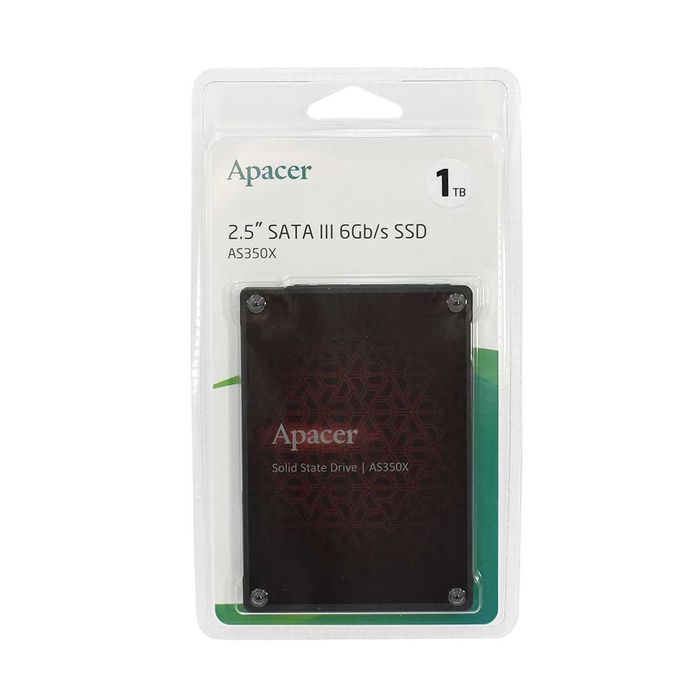 SSD накопитель 1000 Gb (1Tb) Apacer AS350X, 2.5", SATA III