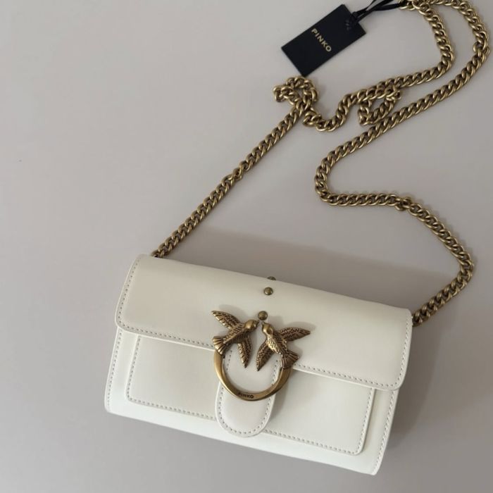 Бяла чанта Pinko