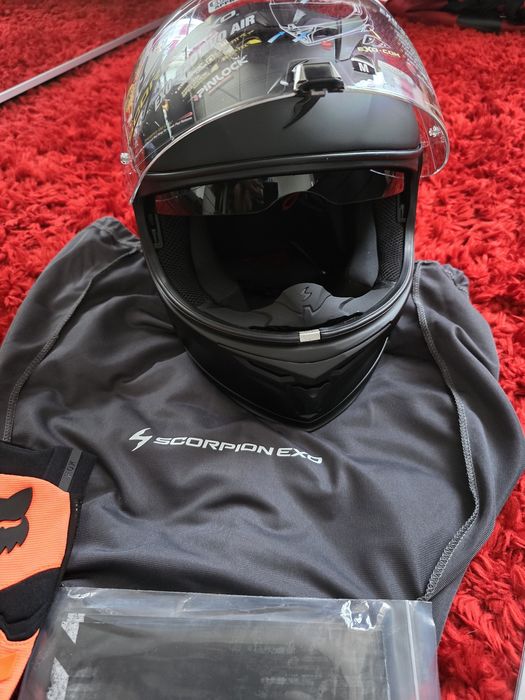 Casca Scorpion EXO 520 EVO AIR SOLID Matt Black M