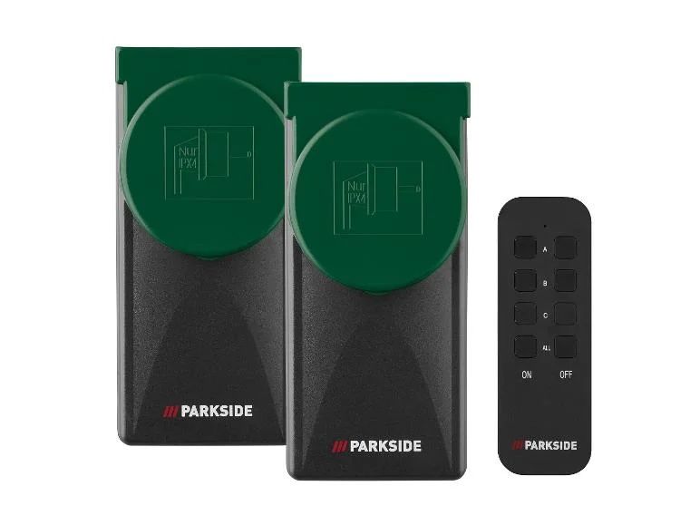 Комплект управляеми контакти PARKSIDE с дистанционно управление