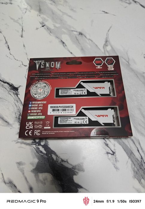 DDR5 16/2 32gb 6400 hz xsp