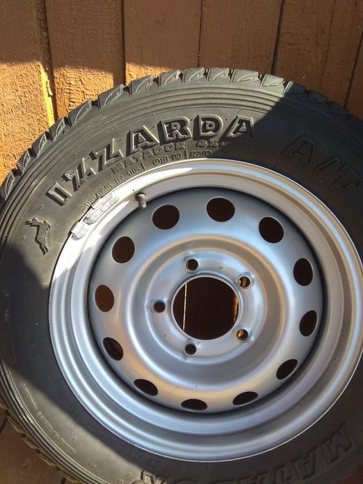 Летняя резина с новыми дисками