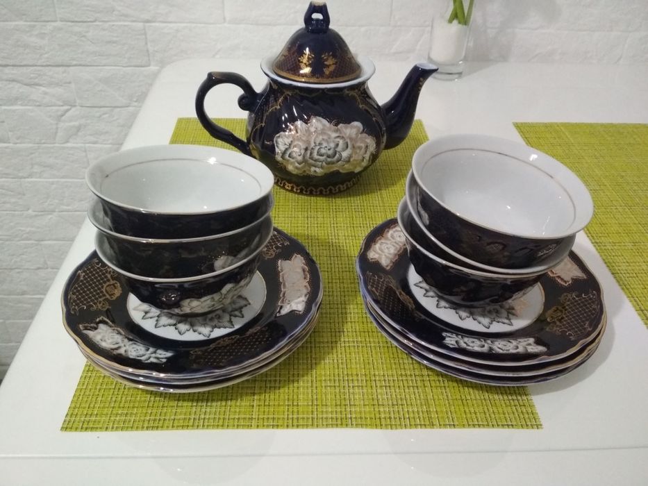 Чайный сервиз. Доставка