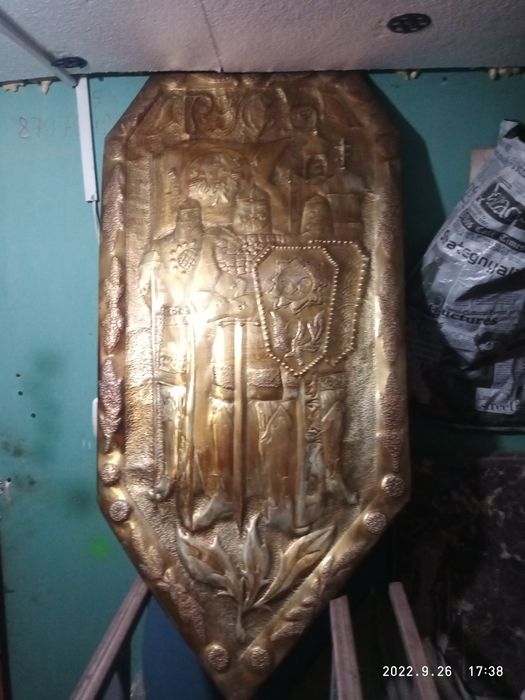 Чеканка . Три богатыря.