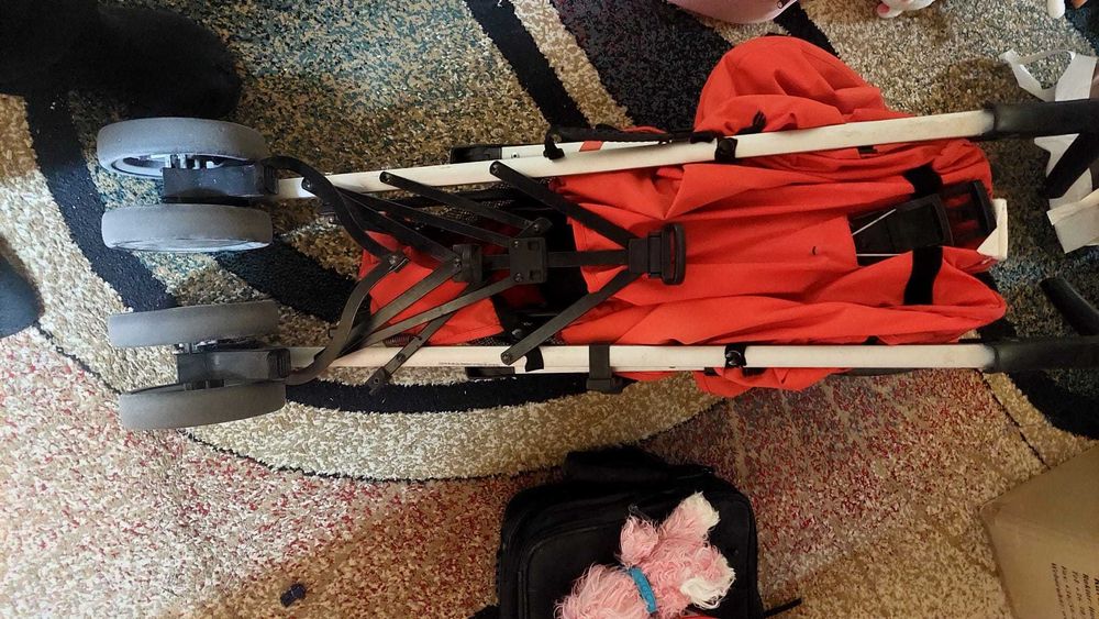 carucior sport -cadru aluminiu-reglabil