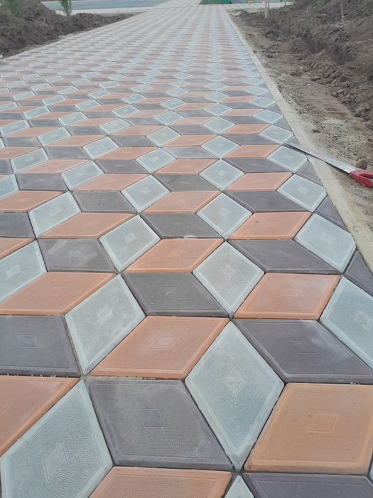 Укладка брусчатки