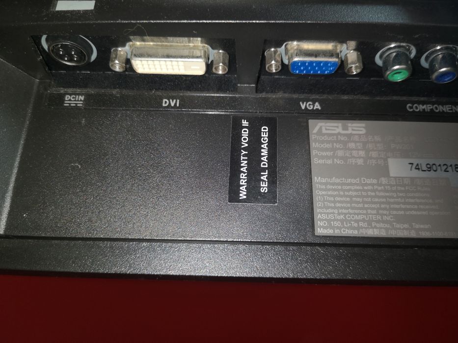 Тв Монитор  Asus, 21 инча