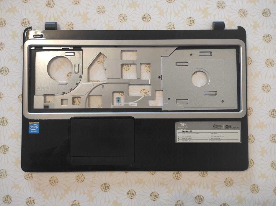 Верхняя часть корпуса (топкейс) + тачпад для Packard Bell / Acer