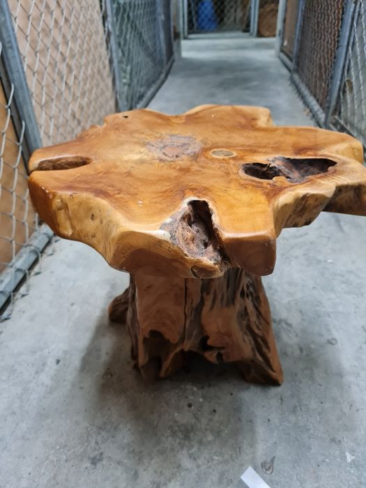 Автентичен Дървен Стол Антика