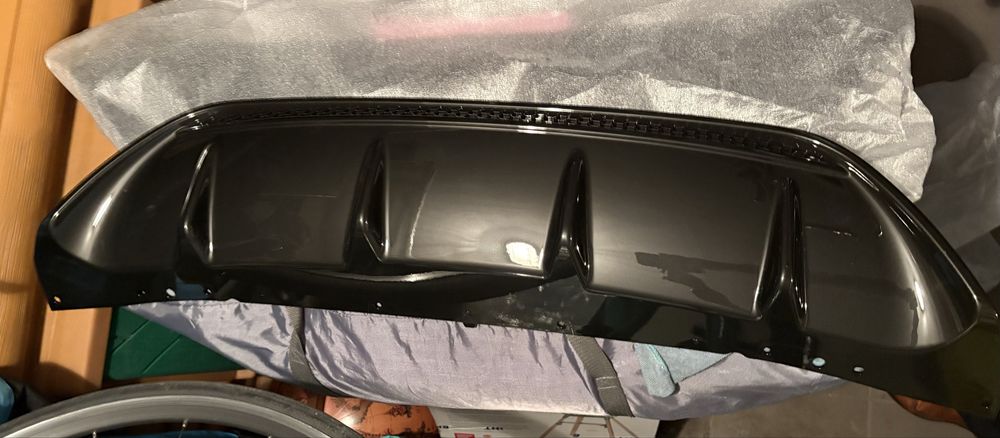Alfa Romeo Stelvio дифузьор