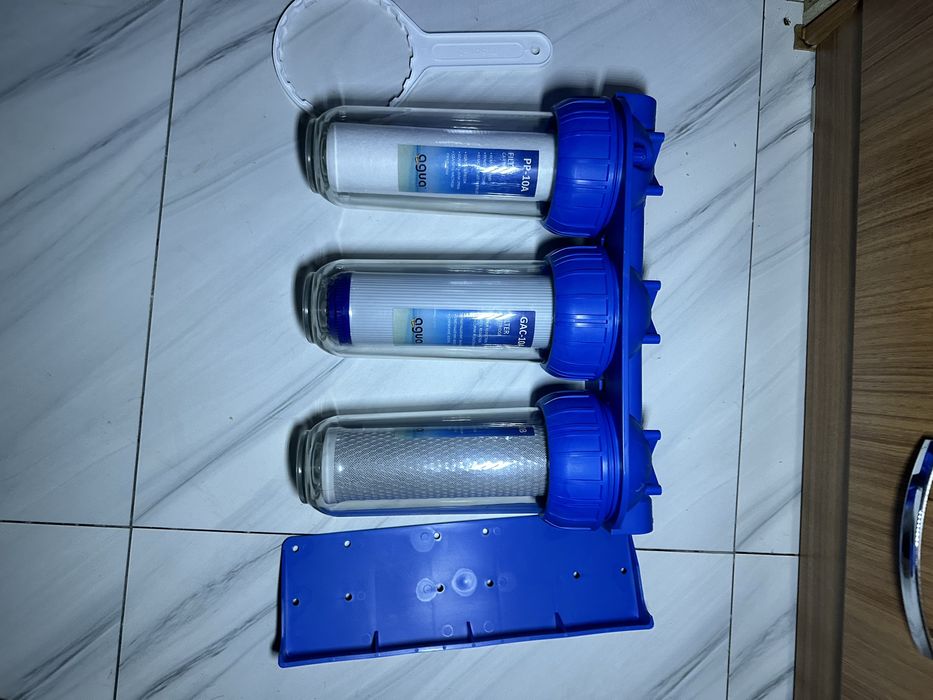 Проточный фильтр 3 ступенчатый.