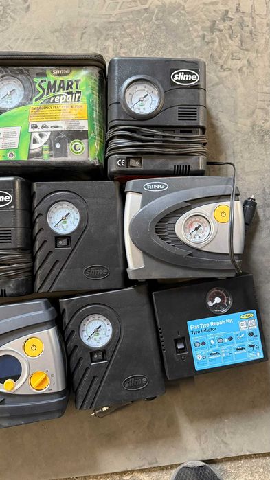 Compresoare Umflat anvelope kit de pana  roti