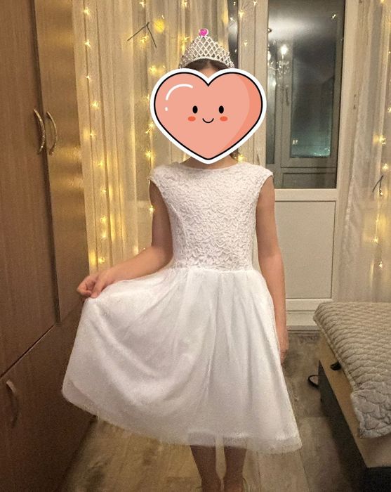 Нарядное платье до 8 лет