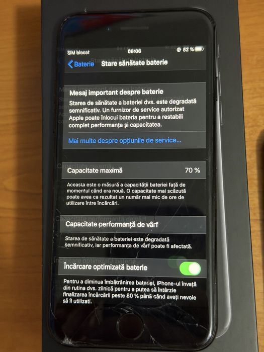 Vand Iphone 7 JetBlack 32 GB