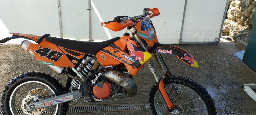 KTM exc 250  2005г.