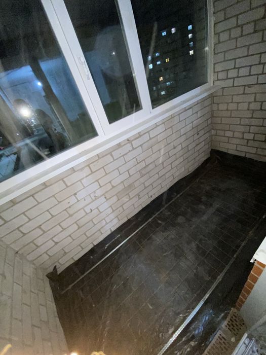 Стяжка пола под маяк