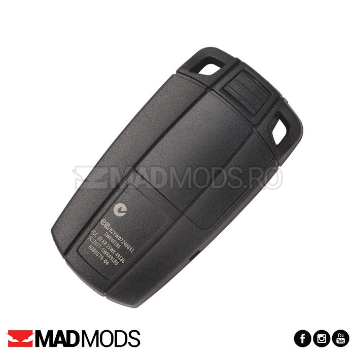 Carcasa cheie BMW E90 E60 E61 E70 E71 E72 E65 Z4 X6 X5, cu emblema