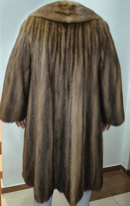 Haina de blana naturală de Vizon (nurca)