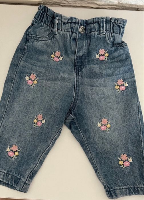 Blugi fetita 3-6 luni