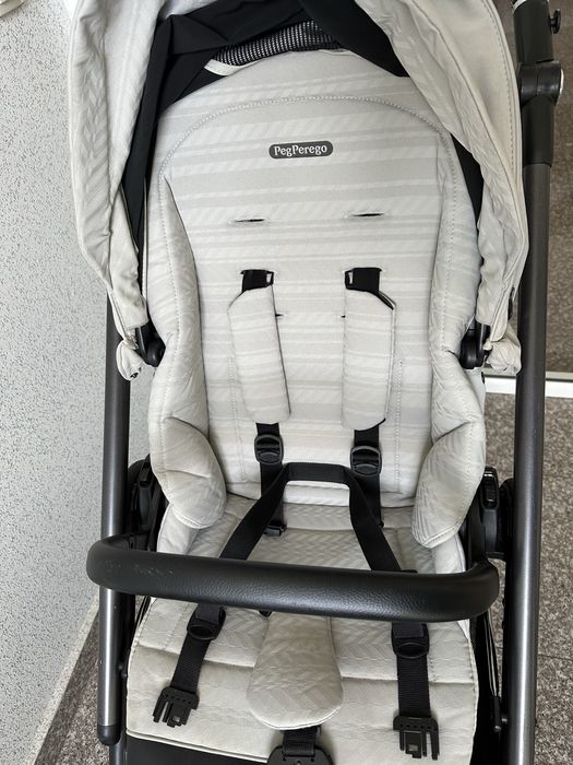 Детска количка Peg Perego Modular Lounge 3 в 1, цвят Moonstone