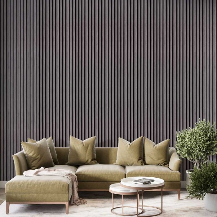 Декоративен PVC Панел в Сиво 16х2.4х266см