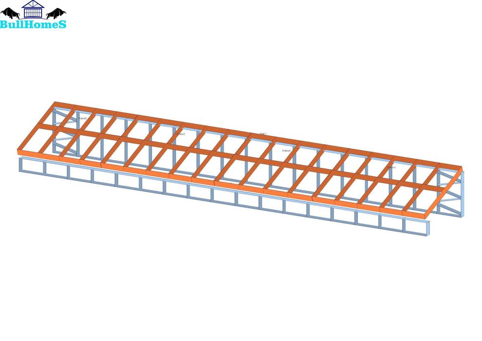 Конструкция за фотоволтаични панели - 17м²