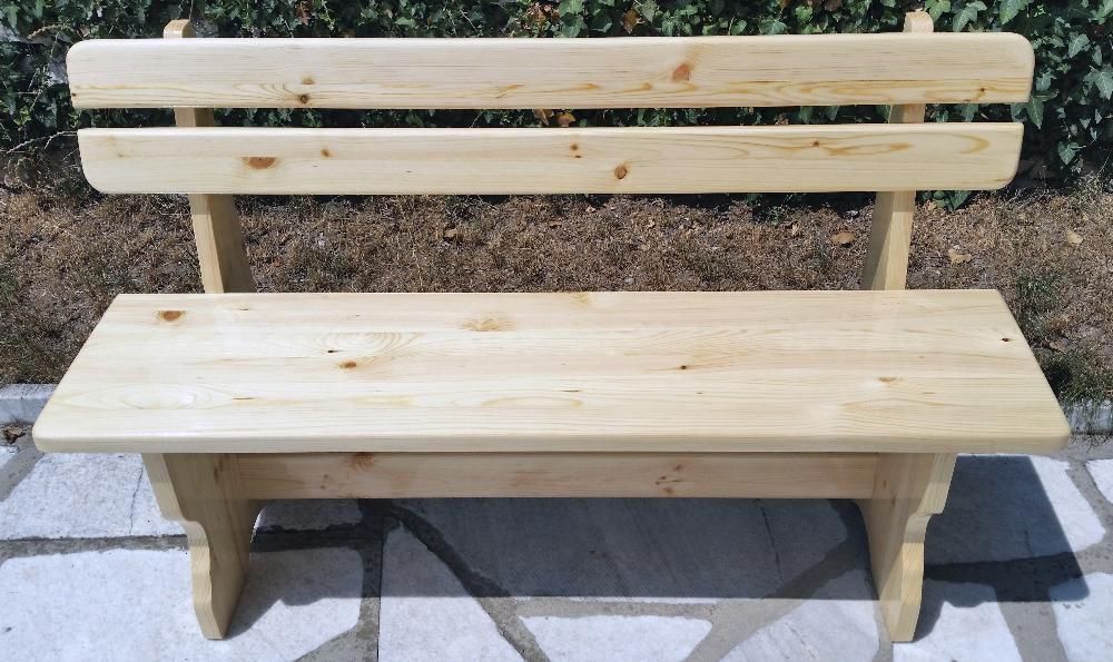 Масивна пейка от чам !