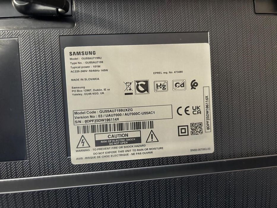 Televizor LED Samsung GU55DU7199UXZG, 138 cm, 4K -D-