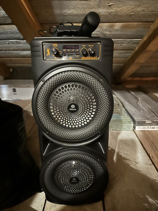 Boxa portabila cu microfon