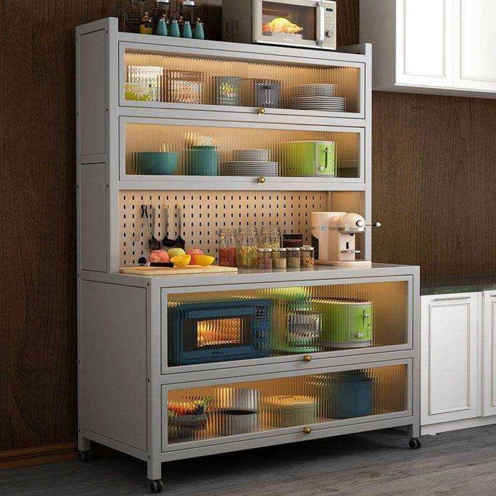 Oshxona uchun chang o'tkazmaydigan saqlash shkafi