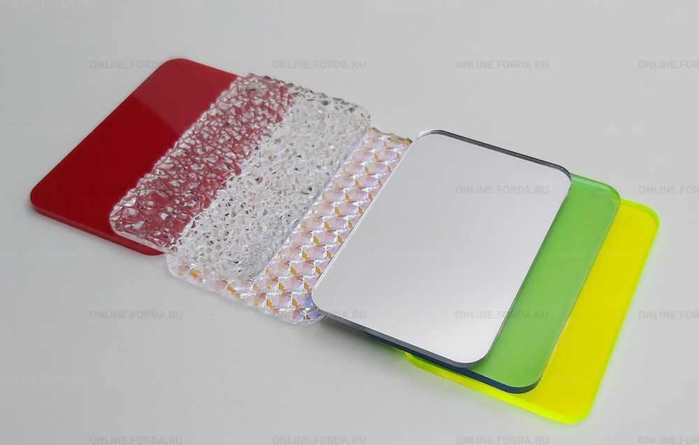 Оргстекло прозрачное и матовое. Акрил лист, цветное оргстекло лист