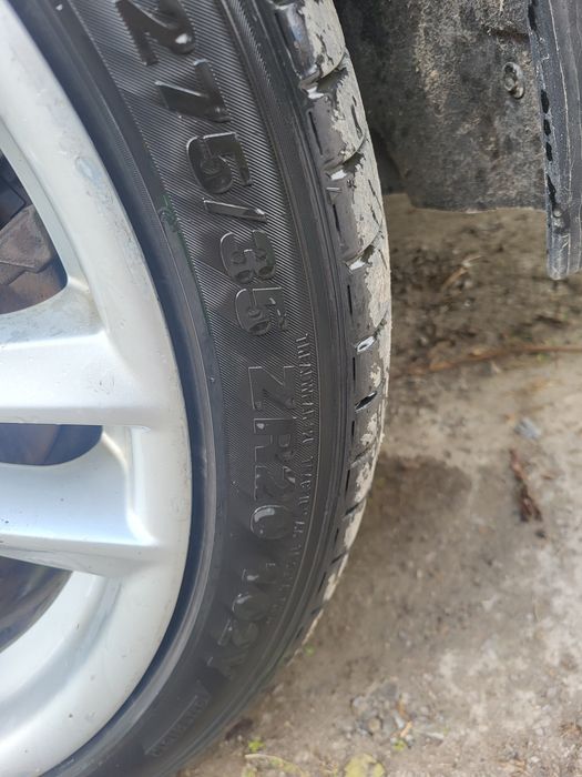 Джанти с гуми 20ки за BMW F01 М пакет