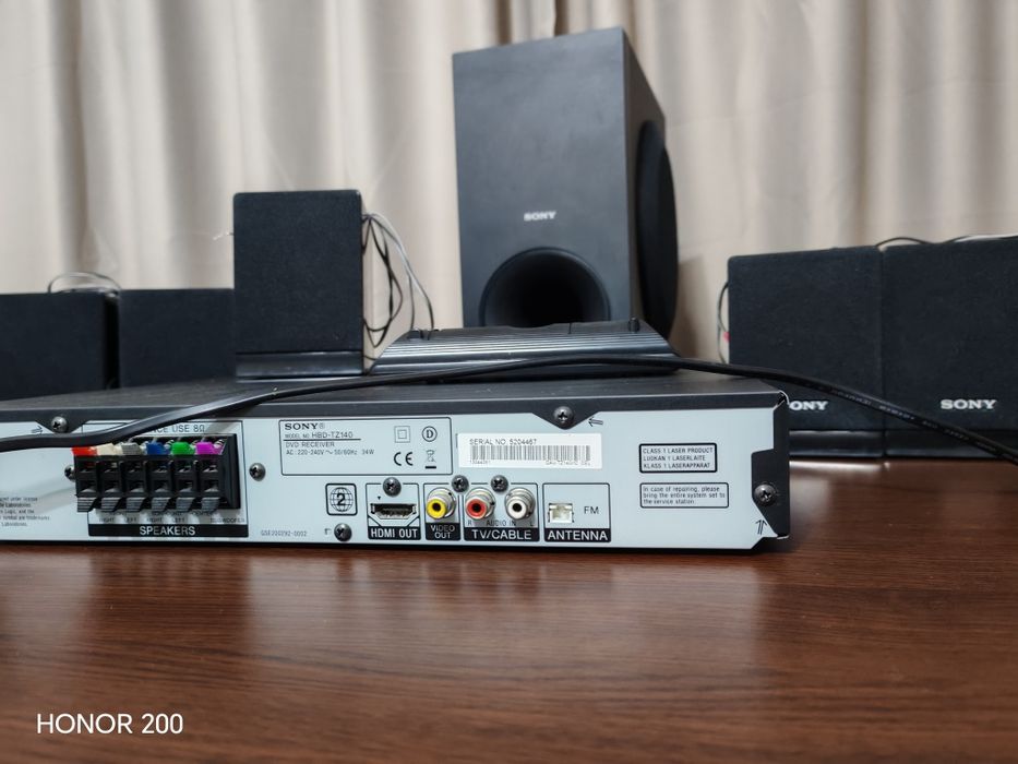 Sistem audio Sony 5.1, 300W, HDMI, DVD – stare foarte bună