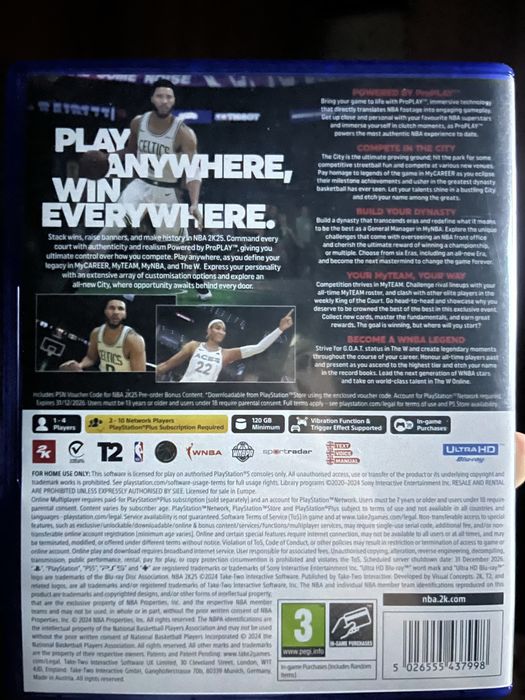 Игра NBA2k25 за PS5