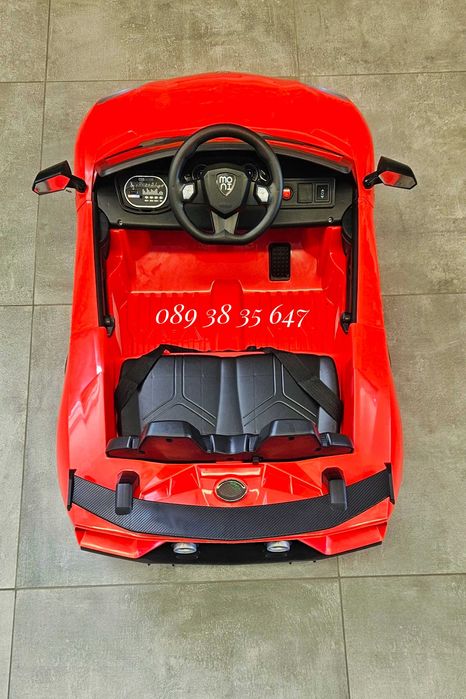 ТОП ЦЕНА!НОВО!Акумулаторна кола Chiara RED с 12V,USB,дистанционно