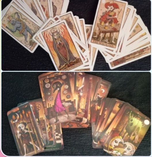Карты таро 5 колод! Идеал.состояние!