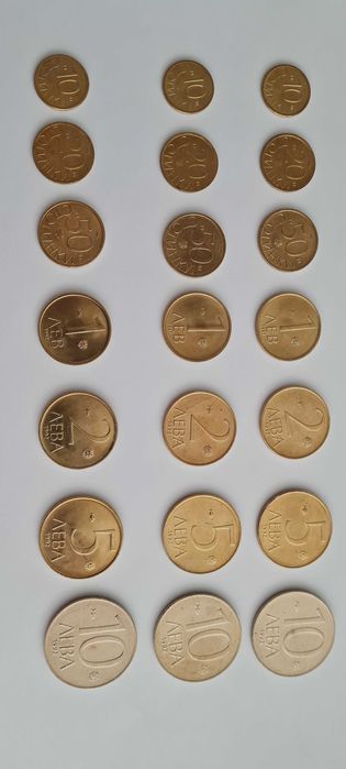 Лот монети от 1992 "Нови"