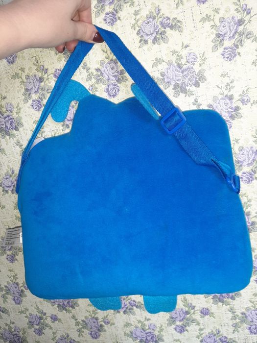Сумка подушка детская с карманом
