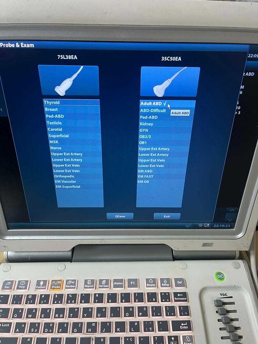 Продавам пеносим ехограф Mindray Z5 и графичен принтер Mitsubishi P93W