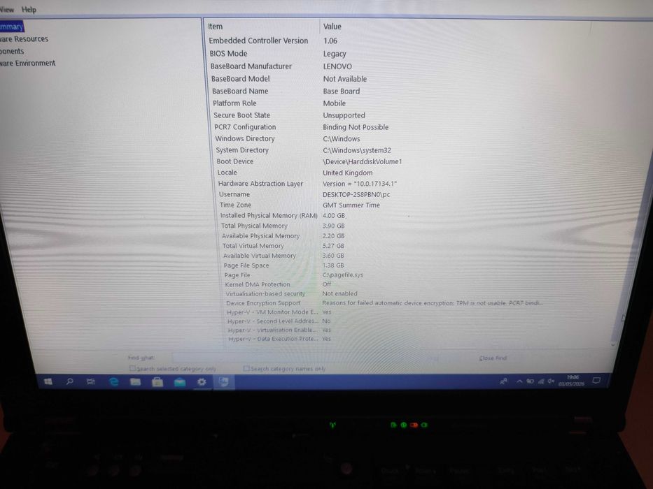 Лаптоп lenovo t400
