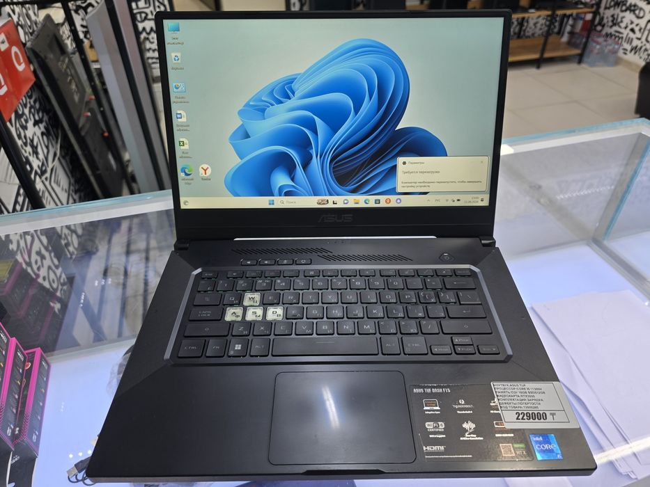 Asus Tuf core i5 11300H озу 16gb ssd512gb Rtx3050 Магазин Реал