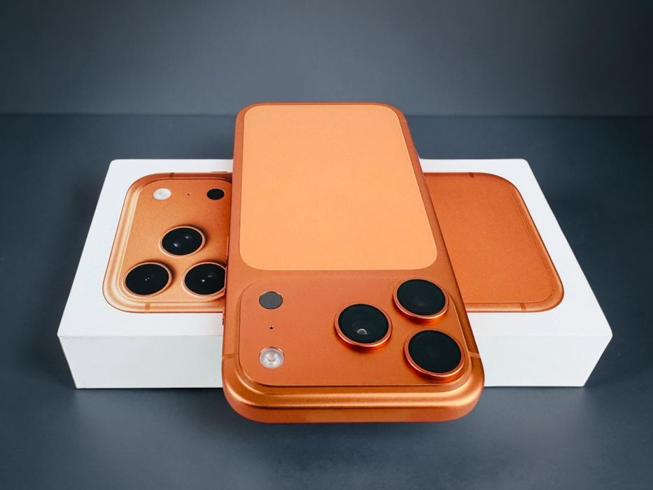 НОВ! Apple iPhone 17 Pro 512GB USA Cosmic Orange Гаранция!