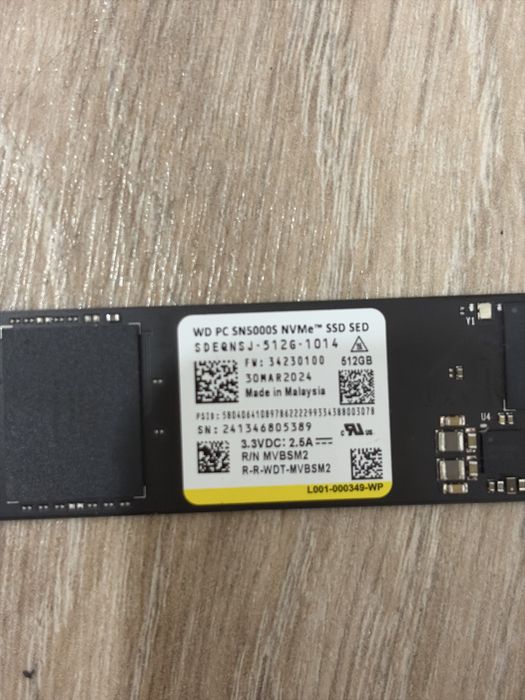 SSD M2 512gb оригнал