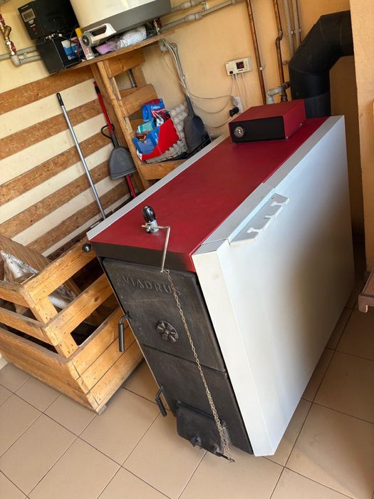 Centrala Viadrus Hercules U22 – 45 kW, centrala pe lemne