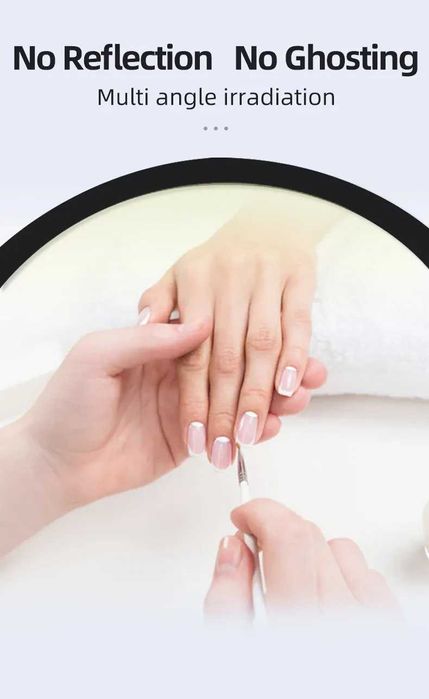 Настолна лампа за маникюр Полумесец / Лампа дъга / ЛЕД Лампа Half Moon