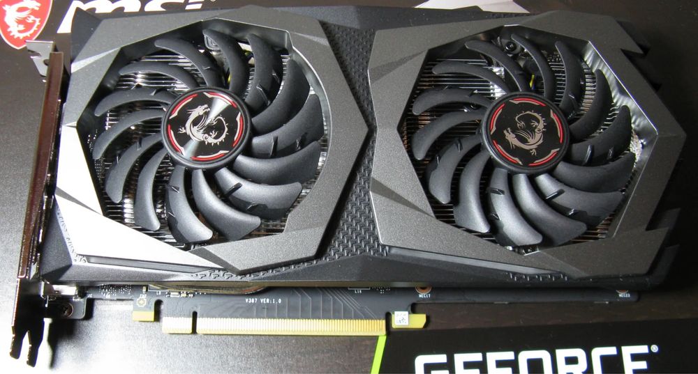 Видеокарта GTX 1650 Super 4gb (GDDR6)