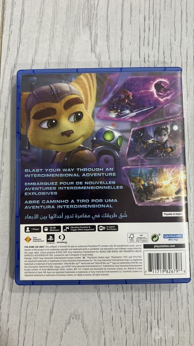Игра Ratchet & Clank: Rift Apart для PS5 Playstation 5