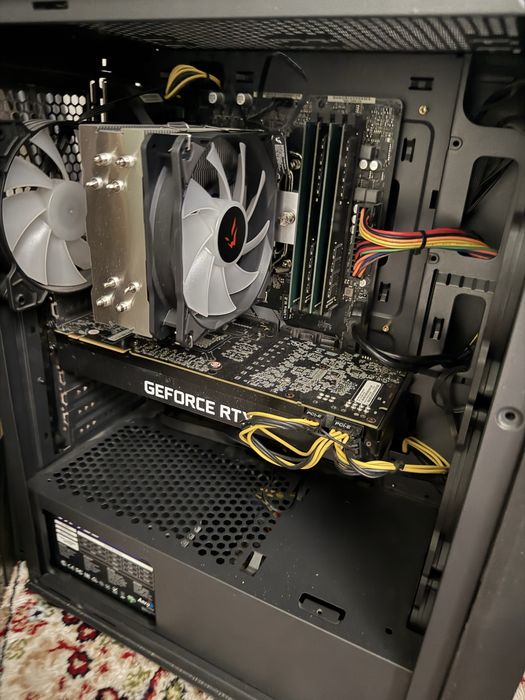 Компьютер i5 8400/b450 asrock/ddr4 32gb/ssd 240/hdd 1tb/rtx 2070super