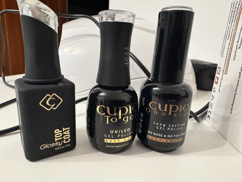 Oje semipermanente Cupio + accesorii