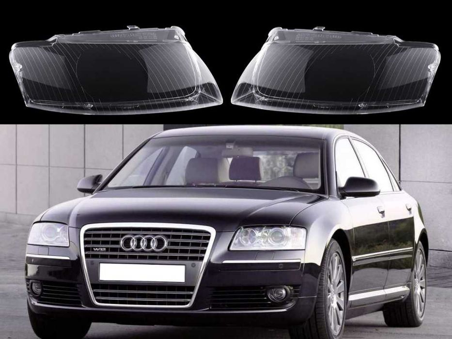 Стъкла за фарове на Audi A8 D3 Facelift (2005-2010)